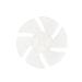 2021 New Small Power Mini Plastic Fan Blade 4/6 Leaves for Hairdryer Motor (Color : 6 Leaves)