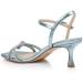 Jewel Badgley Mischka Women's Maci Metallic Sandal with Rhinestone Knot Detail Heeled 3.5 UK Pink - Buy Online on GoSupps.com