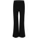 KKmeter Girls Boys' Classic Loose Boot Cut Pants Loose Jazz Latin Ballroom Salsa Yoga Tango Modern Dance Trousers Dancewear Black 8
