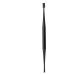 Portable Ear Cleaner Stainless Steel Ear Spoon Set Stainless Steel Ear Wax Remover Reusable Stainless Steel Ear Wax Remover Set Ear Wax Easily Removed Ideal for Personal and Home Use(1pcs Black)