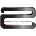 Strap Saver - Adjustable Shorter Straps for Bras and Bathing Suits - Metallic - 1 Pair (25.4mm) - Buy Online on GoSupps.com