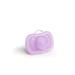 Herobility Pacifiers for 6 - 12 Month Baby Purple |BPA Free Thin & Soft Silicone Material Large Air Verts |Easy to Clean & Hygienic Purple 6+M