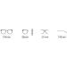 Fuqinqingoz Anti-Glare Reading Glasses - Stylish Anti-Blue Light Computer Readers for Women | Flat Lighting Mirror & Presbyopia Glasses (+100 C4) - Buy Online on GoSupps.com