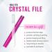 Nail Tek Crystal Nail File w/Fuchsia Case - Transform Your Style with the Best Innovation Today! - Buy Online on GoSupps.com