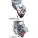 Top Glides Swivel/Lock Walker 5 Front Wheels with Free Flexfit Ski Glides - 1 Pair - Buy Online on GoSupps.com