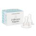 Lifefactory 9oz Glass Baby Bottle 2pk Bundle with 2 Stage 3 Nipples (Kale/Raspberry) - Buy Online on GoSupps.com