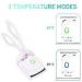Rechargeable Heated Eyelash Curler | Handheld Electric Curler with 2 Heating Modes & Silicone Pad for Long-Lasting Curls - Ideal for Effortless Beauty (White - Buy Online on GoSupps.com