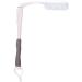 Juvo BWLA01 Premium All-in-One Wand Applicator with Long Reach Handle - Adjustable, Includes Bath Sponge and Lotion Pad - White, 1 Count - Buy Online on GoSupps.com
