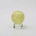 1pc 40mm-45mm Natural Crystal Clear Citrine Stones Sphere for Feng Shui Raw Stones and Minerals Full of Texture Yellow