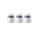 WALFREW Spice Boars seasoning jars with lid spoon and 3-piece trays, suitable for storing various spices in the kitchen, size: 9 cm x 10.5 cm.