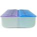 14 Compartments Pill Organizer Box - Weekly AM PM Medication Storage for 7 Days Twice a Day Dose Case - Buy Online on GoSupps.com