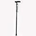 Crutches for Adults Adjustable Folding Walking Stick with Lightweight Travel Safe Portable Non-Slip Lightweight Aluminum Alloy Crutch Family (Black A) Warm as Ever
