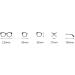 Zhuyiqz Anti-Blue Light Reading Glasses - Unbreakable +300 Presbyopia Glasses for Eye Protection Purple Flat Light Mirror - Buy Online on GoSupps.com