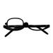 STOP TO SHOP! 2 Pack Magnifying Makeup Reading Glasses - Flip Lens Eyewear in Black/Red (2.5) - Ideal for Cosmetics & Beauty - Buy Online on GoSupps.com