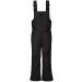 Wantdo Boy's Waterproof Ski Bibs Warm Snow Pants Snowboarding Overall Insulated Outdoor Jumpsuit 14-16 Black