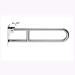 Grab Rail Home Bathroom Safety Handicap Grab Bar Grab Bar Bathroom Safety Handrail Accessible Stainless Steel Support Handle - Buy Online on GoSupps.com
