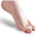 JHGCCL 2PCS Soft Gel Toe Corrector Pads for Hallux Valgus - Toe Straighteners and Protector for Bent Toes - Buy Online on GoSupps.com