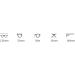 Buy Round TR Frame Reading Glasses for Computer Fatigue Relief | HD Eyeglasses +350 Gray for Men & Women | International Shipping Available - Buy Online on GoSupps.com