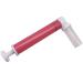 Manual Airbrush for Decorating Cakes Cupcakes and Desserts Manual Cake Airbrush Pump Cake Coloring Baking Cake Spray Tube Baking Tool by Hand (red)