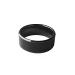 hecere Waterproof Ceramic NFC Ring, NFC Forum Type 2 215 496 bytes Chip Universal for Mobile Phone, All-round Sensing Technology Wearable Smart Ring, Wide Surface Fasion Ring for Men or Women (9#)