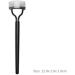 Shop Foldable Eyelash Curler with Metal Teeth - Black Eyelash Separator for Perfect Makeup - Buy Online on GoSupps.com