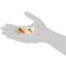 Nobby Rodent Ceramic Bowl Carrot Beige Orange Diameter 7.5 x 2.5 cm 55 ml Pack of 1 - Buy Online on GoSupps.com