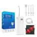 Water Flosser Oral Irrigator - Hand-Held Rechargable with 3 Extensions - Travel Friendly