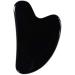 Jade Roller & Gua Sha Face Roller Rose Quartz Massager Facial Beauty Roller Skin Care Tools for Face Eyes Neck Reduce Wrinkle and Dark Circle (Black) - Buy Online on GoSupps.com