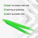 Soft Contact Lenses Remover and Insertion Tweezer - Green Color with Silicone Tips - Easy to Carry and Use - Buy Online on GoSupps.com