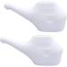 Leak Proof Durable Traveler s Neti Pot | Natural Treatment For Sinus & Congetion White (2)