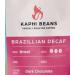 Kaphi Beans Roasted Coffee - Brazillian Decaf - Dark Roast - 100% Arabica Beans - Freshly Roasted Whole Beans (Pack Of 1kg) - Buy Online on GoSupps.com
