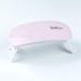 Mini Nail Lamp Portable Usb Nail Polish Dryer Lamp for Nail Gel Nail Polish Nail Art Manicure with 2 Modes(60s or 120s) Professional Nail Art Tool Accessory(Pink)