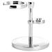 M hle Traditional Razor Set | Silvertip Fibre Brush Chrome Stand Black Resin Handle - Premium Shaving Supplies for Men - Buy Online on GoSupps.com
