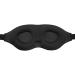 BE SAFE Forever Silk Sleeping Face Eye Mask - Comfortable Blind Fold for Travel & Sleep | Unisex Black EYE-Black-006 - Buy Online on GoSupps.com