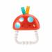 Fisher-Price Teethe n  Glow Mushroom Teether  Baby Rattle Teething Toy with Sensory Details