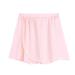 Domusgo Girls Ballet Dance Chiffon Skirt Pull On Ballerina Dancewear for 2-12 Years Old Kids Competition Party Pink Black E-g Pink 4-5T