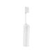 Patkaw 1 piece of transparent foldable travel toothbrush with protective cover portable mini toothbrush packaged for travel camping school at home.