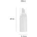 30ml Mini Foam Pumping Bags - Travel Size White Plastic Soap Dispensers for Cleaning & Cosmetics (5 Pack) - Buy Online on GoSupps.com