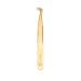 Rev Pro Gold 90 degree tweezer for 3D 6D Eyelash Extensions by PINKLAB
