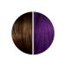SPLAT MELTS Complete Kit - Bleach & 2 Semi-Permanent Hair Colors (Purple Plum & Milk Chocolate) - Shop Internationally for Vibrant Hair - Buy Online on GoSupps.com