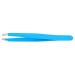 Nipple Solingen Tweezers - Stainless Steel Rustproof 9.5 cm Blue | Precision Eyebrow Plucking | Made in Germany - Buy Online on GoSupps.com