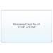 5 Mil Business Card Laminating Pouches - 100 Pack, Heat Sealing Thermal Pouches, Waterproof, Rounded Corners, 2-1/4 x 3-3/4 Inches - Buy Online on GoSupps.com