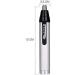 KouRy Portable Ear & Nose Hair Trimmer - Painless Eyebrow & Facial Hair Clipper for Men & Women | IPX7 Waterproof Dual Edge Blades - Buy Online on GoSupps.com