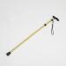Walking Stick Crutches Excellent Cane Elderly Person Crutch Recovering After Surgery Folding and Telescopic Ultra Light Four Knuckle Stick (Yellow) (Yellow) Innovate