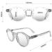 LONDON MOLE Graduate Reading Glasses | Stylish Round Eyewear for Men & Women | Unisex Cool Readers with Spring Hinges | +1.5 Magnification - Buy Online on GoSupps.com