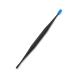 1pcs Soft Silicone Double Head Micro-bristle Reusable Ear Cleaner Double Rotating Ear Pick Ear Wax Curette Remover 360 Degree - (Color: Blue)