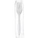 1000 Pack -Platinum Crown Individually Wrapped 6" Medium-Weight Polypropylene Plastic Fork White (Case of 1 000) - Buy Online on GoSupps.com