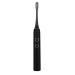 Sonic Electric Toothbrush with 4 Brush Heads IPX7 Waterproof 4 Modes Electric Power Toothbrush for Adults 3 Intensity Levels Sonicare Toothbrush with 2 Minutes Timer Black