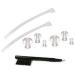 Hiibaby 2 x Sound Tubes + 6 x Ear Plugs/Pieces/Domes + 3in1 Hearing Aids Cleaning Tool - Buy Online on GoSupps.com