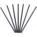 Biodegrable Agave Straws (1 Black 7.75 x 0.24 ) 7.75 x 0.24 Black 1